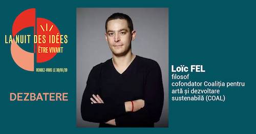 Loïc Fel à la Nuit des Idées, Roumanie