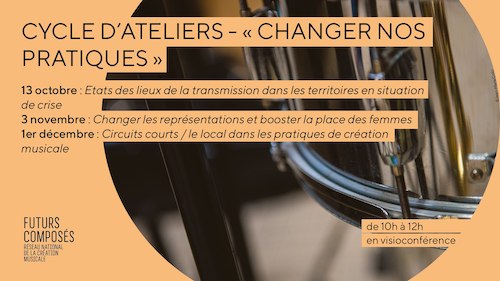 Loic Fel at the online workshop “Circuits courts / Le local dans les pratiques de création musicale