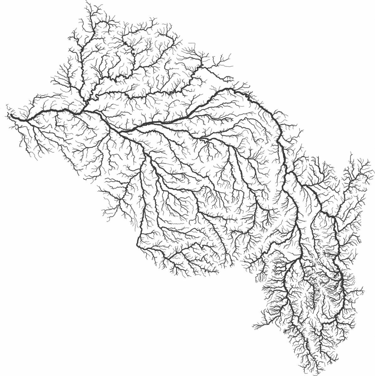 The river that wanted to write